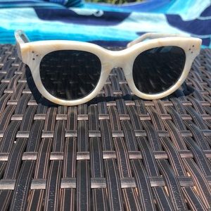 Celine audrey white sunglasses